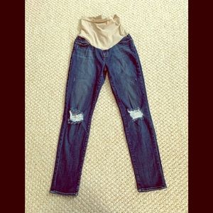 J Brand skinny leg maternity jeans